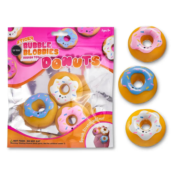 Sticky Bubble Blobbies Donuts