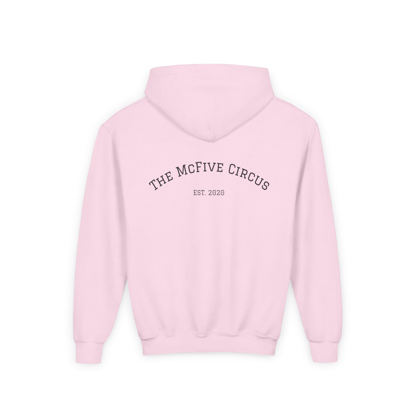 Youth Hoodie — The McFive Circus Kids Pullover Est. 2020