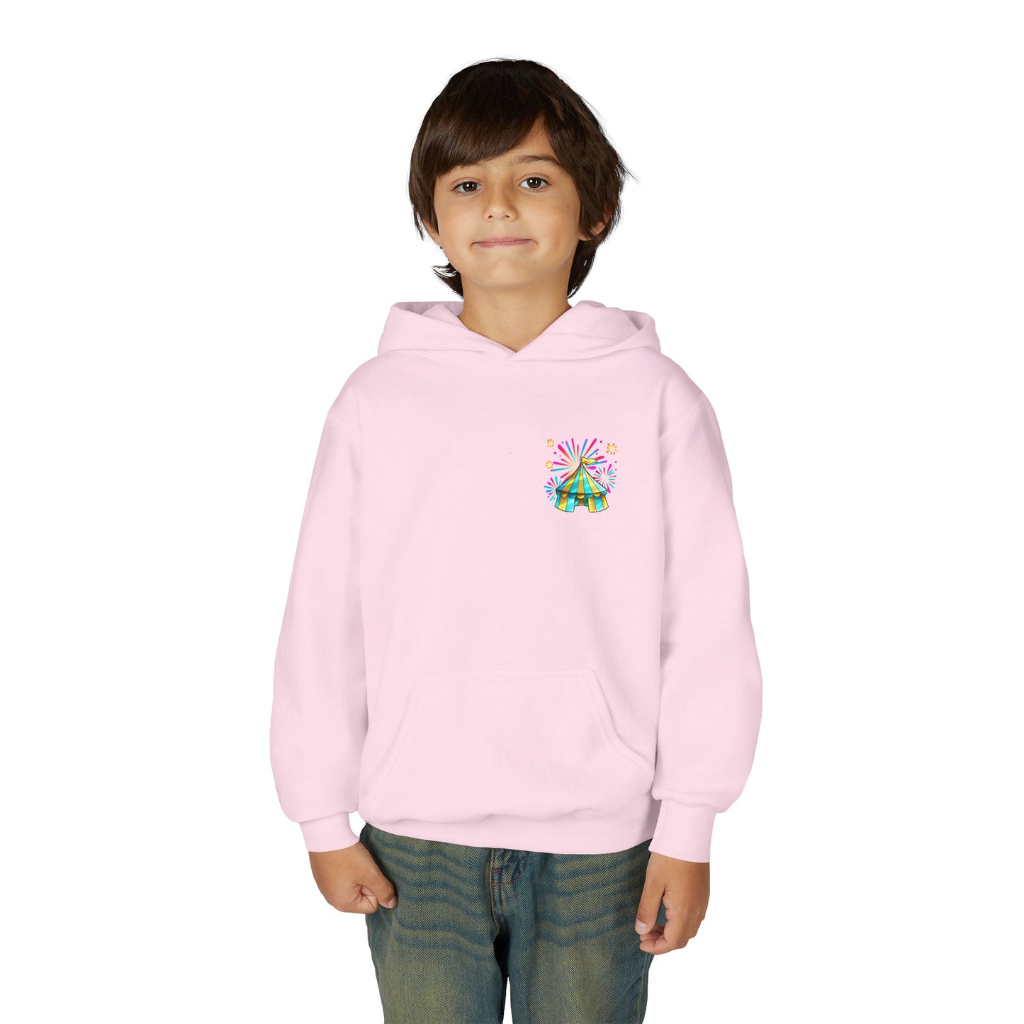 Youth Hoodie — The McFive Circus Kids Pullover Est. 2020