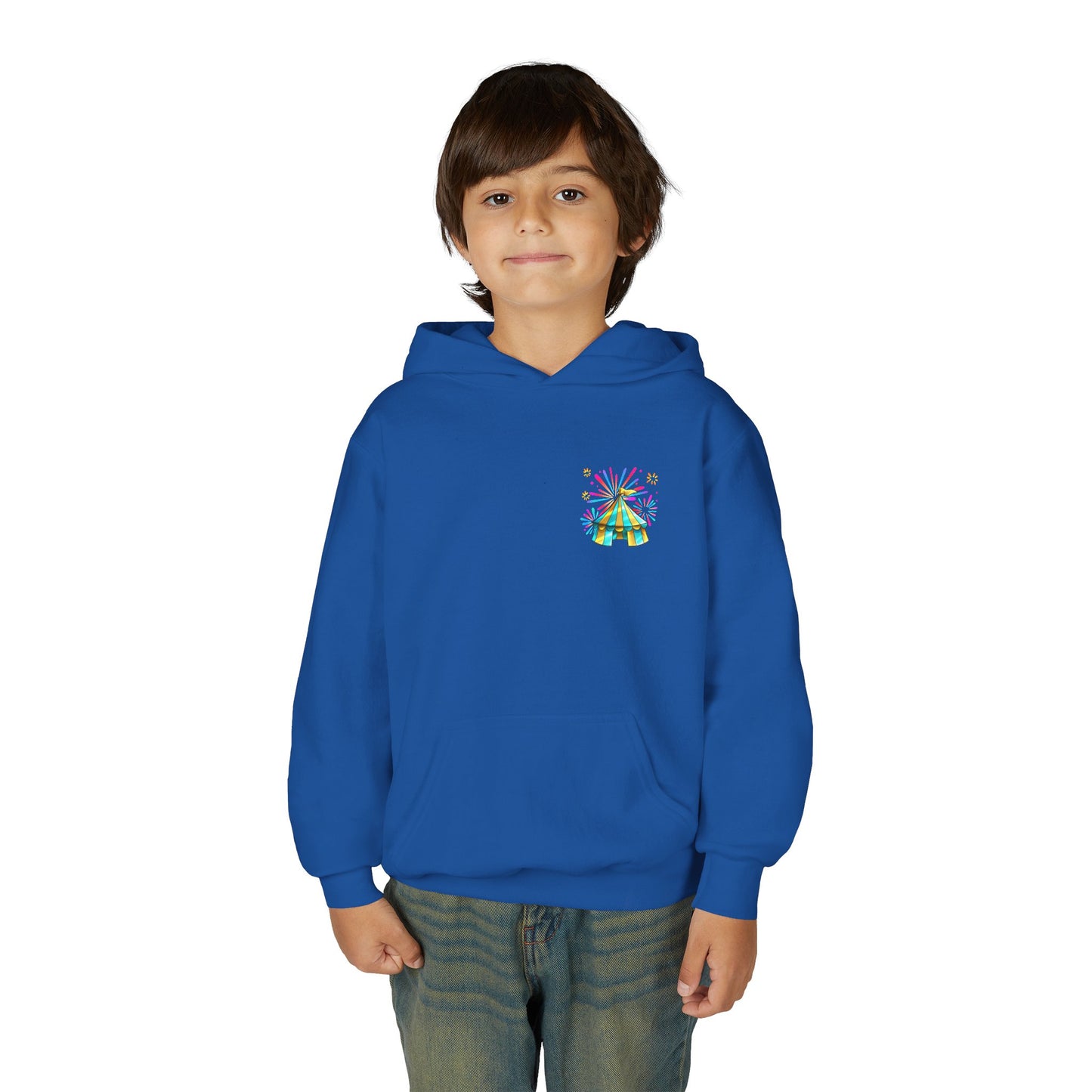 Youth Hoodie — The McFive Circus Kids Pullover Est. 2020