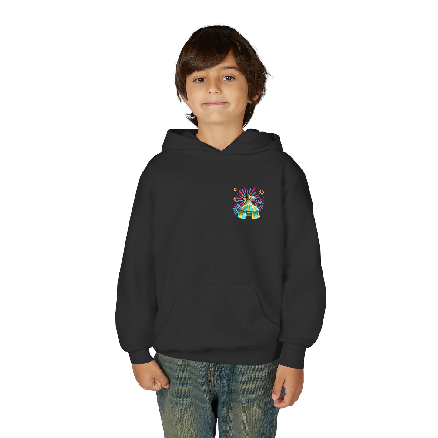 Youth Hoodie — The McFive Circus Kids Pullover Est. 2020