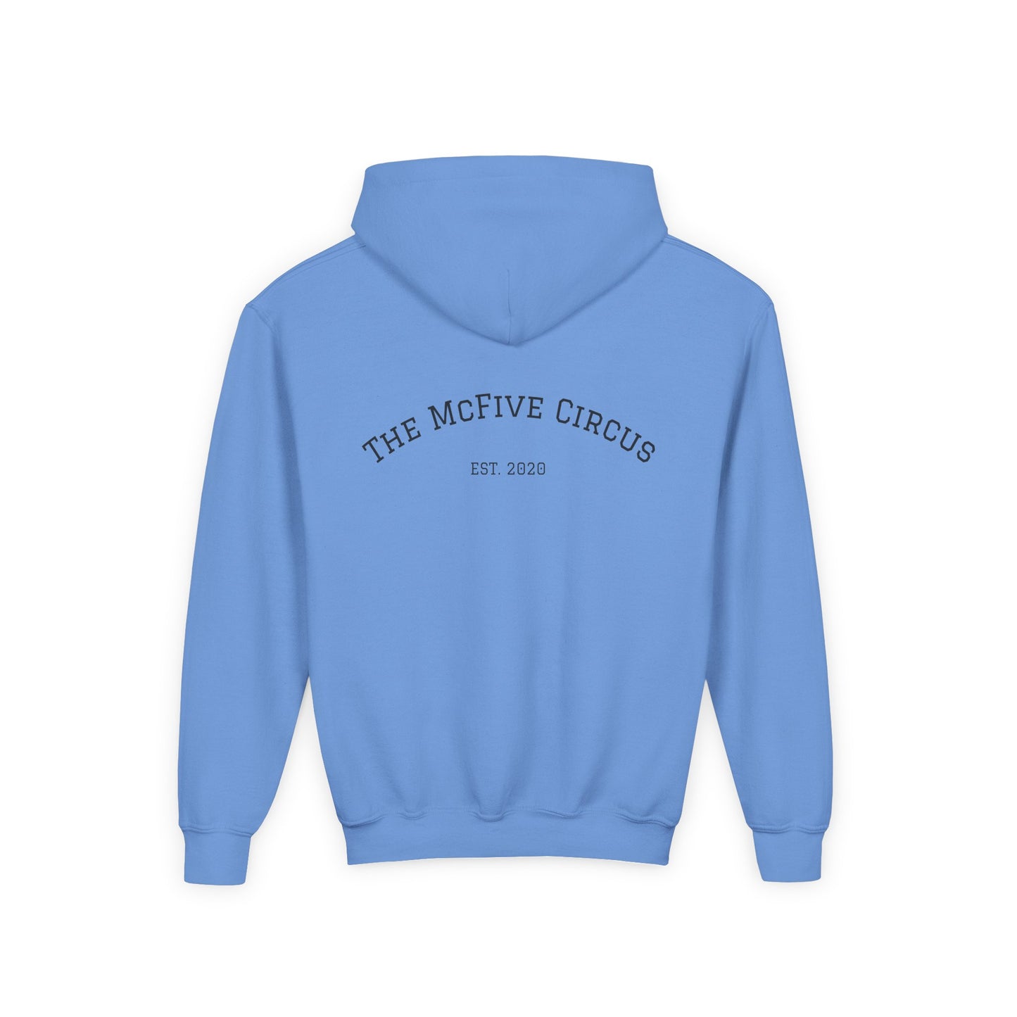 Youth Hoodie — The McFive Circus Kids Pullover Est. 2020