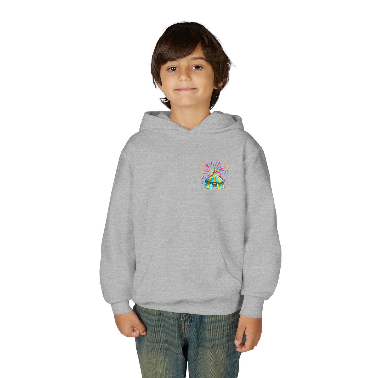 Youth Hoodie — The McFive Circus Kids Pullover Est. 2020