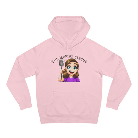 The McFive Circus Hoodie — Cute Female Cook Mascot Pullover