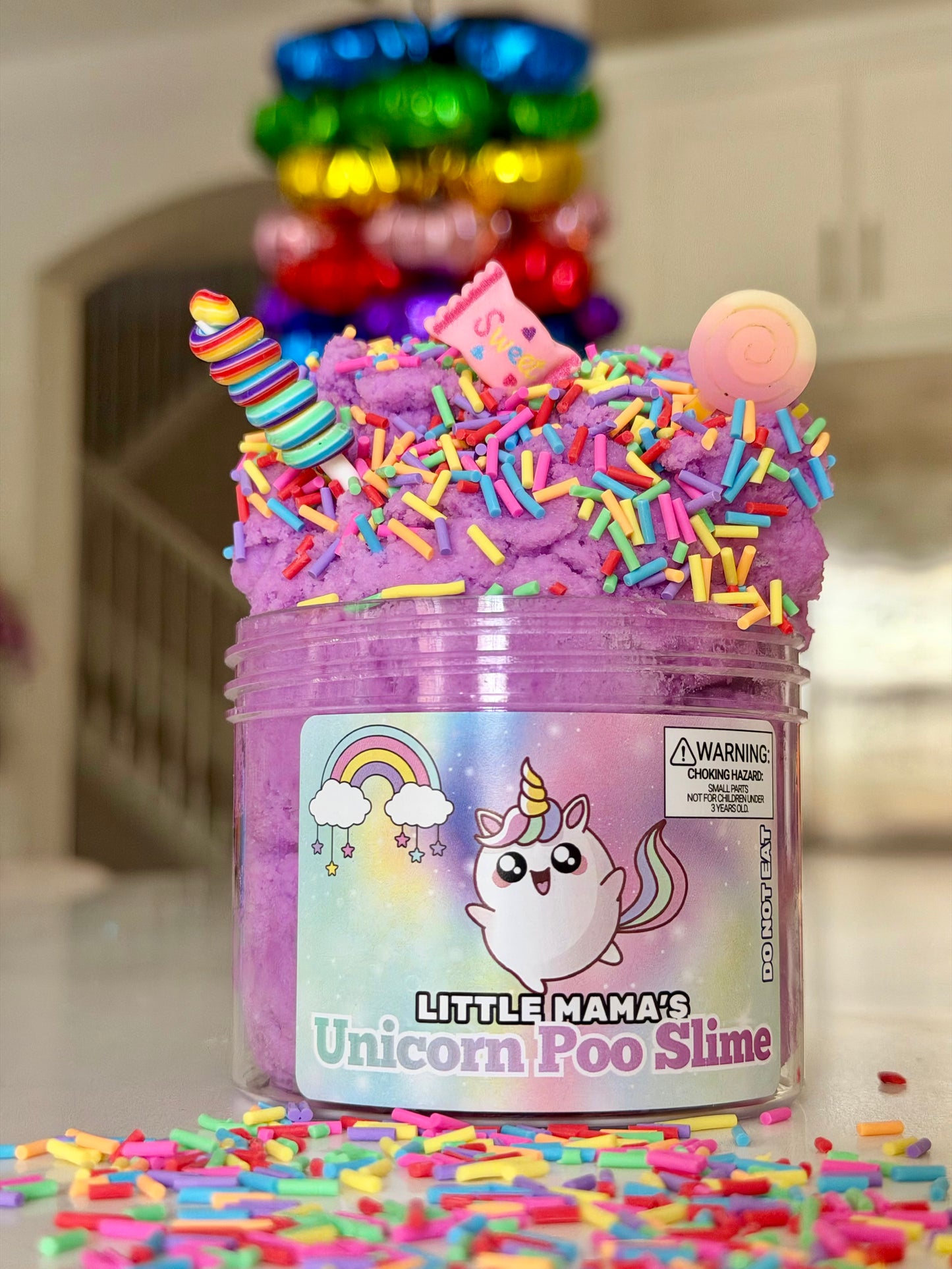 Little Mama's Unicorn Poo Slime (Cloud)