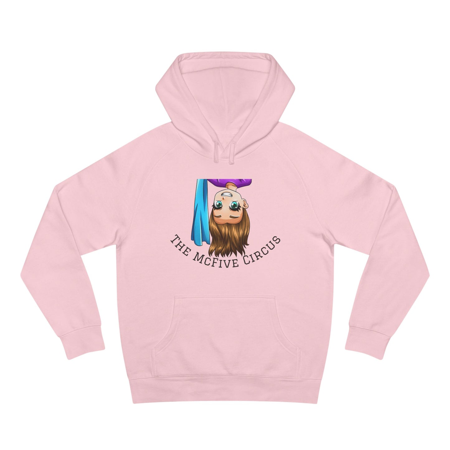 Circus Acrobat Hoodie — The McFive Circus Upside-Down Graphic Hoodie