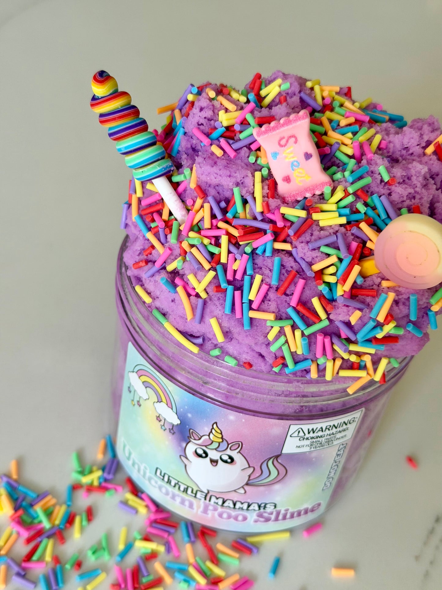 Little Mama's Unicorn Poo Slime (Cloud)