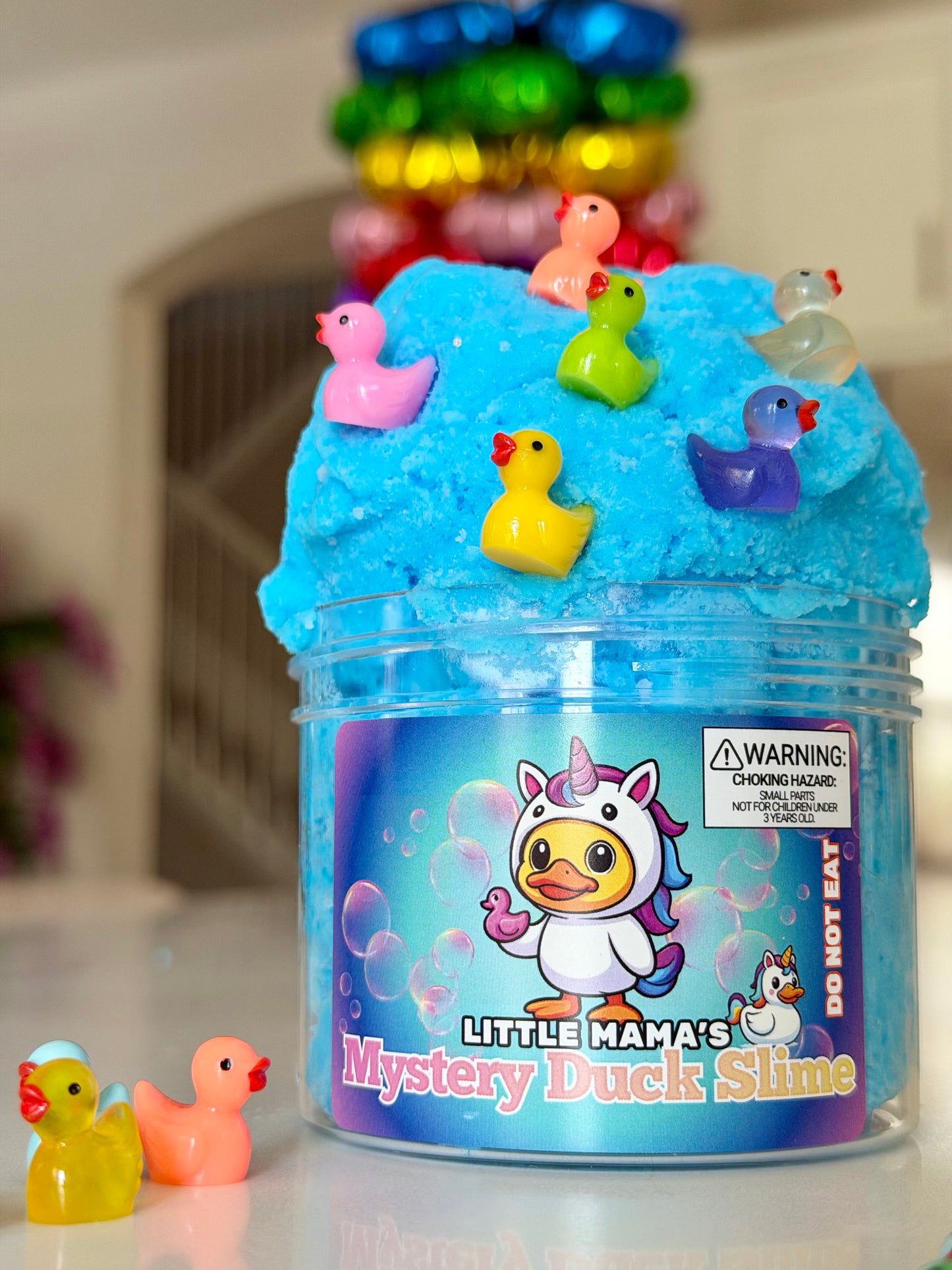 Little Mama's Mystery Duck Slime (Cloud)