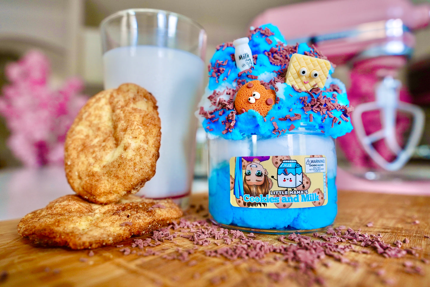 Little Mama's Cookies and Milk