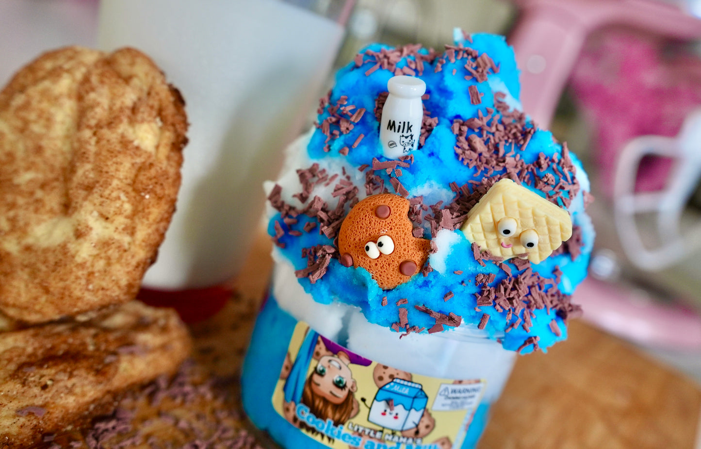 Little Mama's Cookies and Milk
