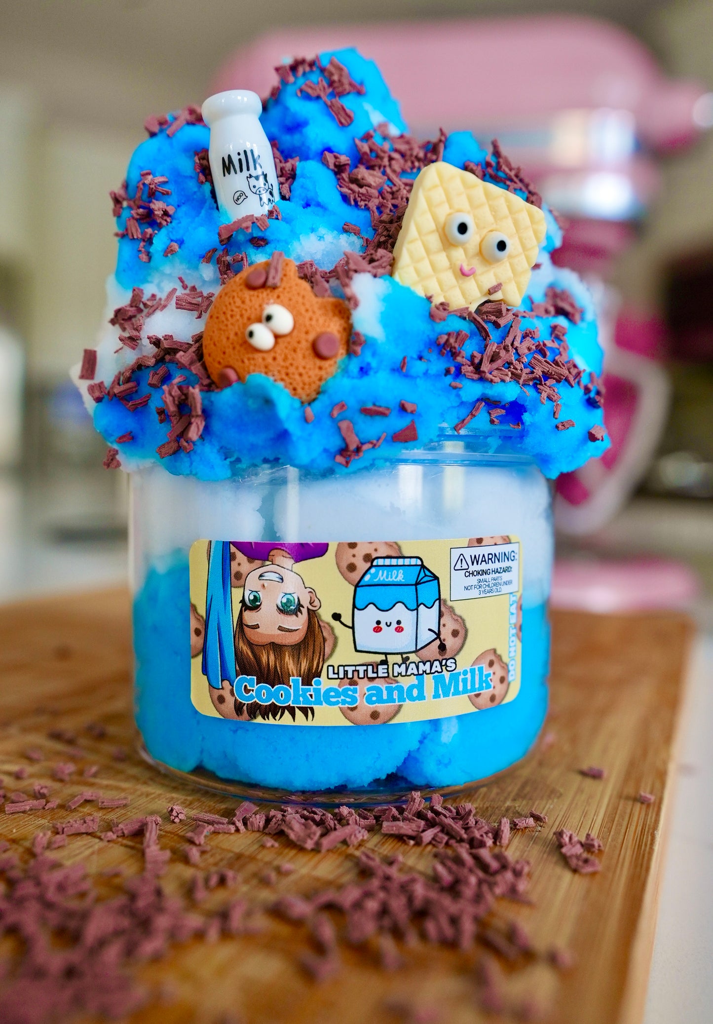Little Mama's Cookies and Milk