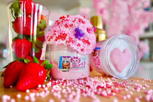 Little Mama's Axolotl Strawberry Boba