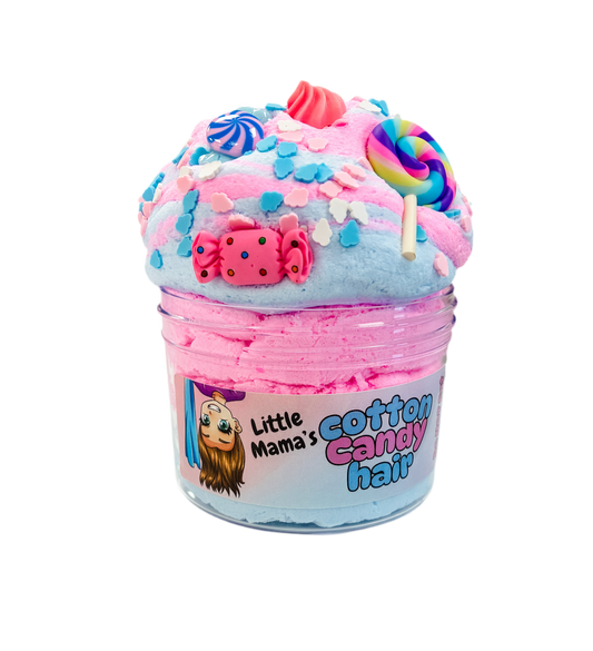 Little Mama’s Cotton Candy Hair Slime